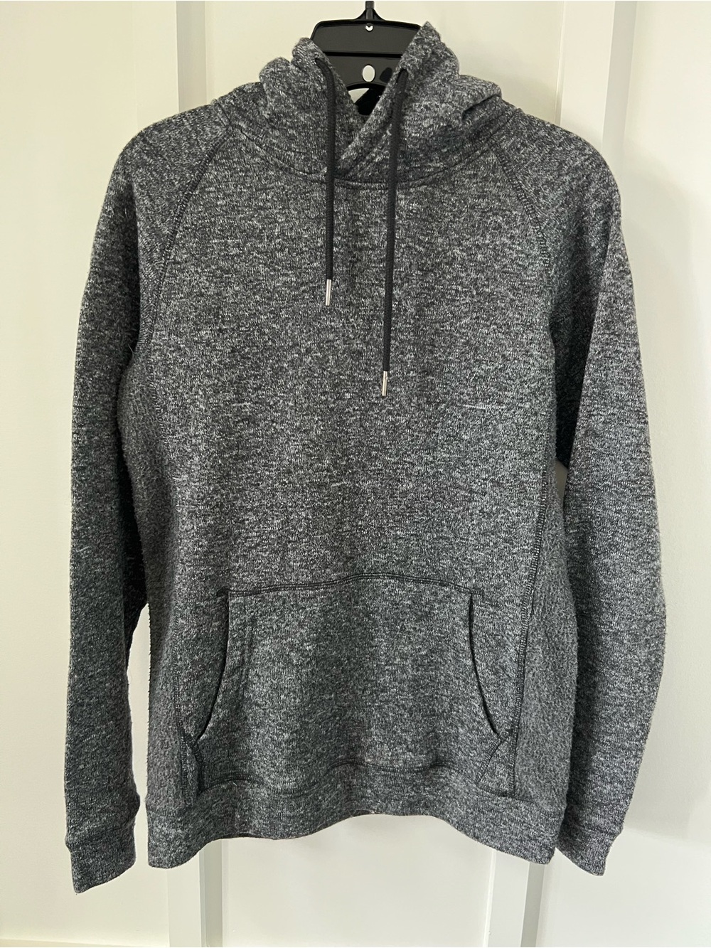 BKE Men's Heather Gray Pullover Hoodie Sweatshirt
